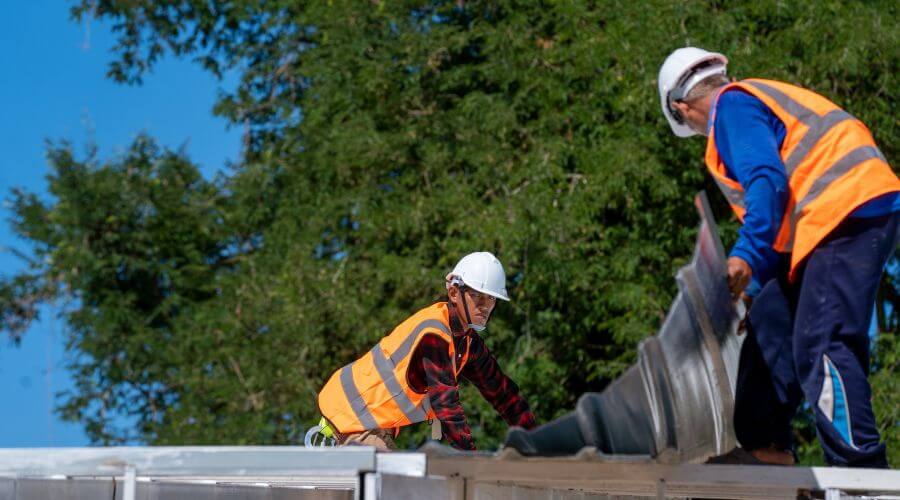Professional metal roof installation in Hudson, NC